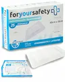 Dr. Kuechler Medical FORYOURSAFETY Wundpflaster-besonders hautfreundlich-einzeln steril verpackt-Pflaster latexfrei, extra sensitiv, ausgezeichnet haftend, für privat, Ärzte, Krankenhäuser