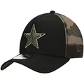 New Era Snapback Trucker Cap - Dallas Cowboys Wood camo