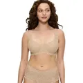 Triumph Balconette-BH Amourette Stretch-Spitze, weich, feminin, breite Träger beige 90