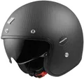 Bogotto Motorradhelm V587 Carbon Jethelm, Visier