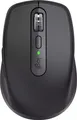 Logitech MX Anywhere 3S Graphite, schwarz, Logi Bolt, USB/Bluetooth