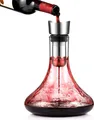 Glastal Wein Dekanter Dekantierer mit Eingebautem Aerator Belüften - 1800ml