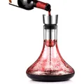 Wein Dekanter Kristallglas, Aerator, Filter, Tropffrei, 1800ml, Spülmaschinen...