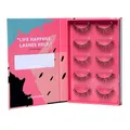 GirlGotLashes Flutter Fling Große Boxen Handgemachte Wimpernextensions Wimpernverlängerung für Zuhause 5 Wimpern-Paare Lashes mit 5-7 Tagen Halt Vegan