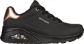 Skechers UNO - GOLDEN AIR Damen Sneaker Schnürschuh schwarz 42