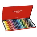 Caran d'Ache 3888.34 Supracolor Soft Pencils - Assorted Colours (Tin of 40), 1 Stück (40er Pack)