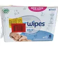 WaterWipes plastikfreie originale Reinigungstücher Babys 360 Stück 6 Packungen