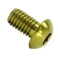 F26 Titan M6 Linsenkopfschraube iso 7380 (Gold, 10mm)