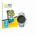 2x Schutzfolie Matt für Seiko 5 Sports SRP513K1 Displayschutz Antireflektierend