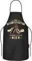 Bier - Gesamtsituation - Grillschürze Einheitsgrösse 100% Baumwolle