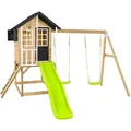 Zwerkules Holzspielhaus / Stelzenhaus "Holli 3",natur / grau,