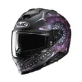 HJC i71 Niel MC28SF schwarz lila matt Gr. S Motorradhelm Integralhelm