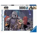 Ravensburger Puzzle Ravensburger 16565 - The Mandalorian - % 1000 T. Puzzle % - 1000 Teile, Puzzleteile