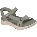 Skechers GO WALK Flex Illuminate Textil Herren Sage Clogs