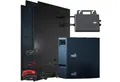 SUNNIVA Balkonkraftwerk 2000W mit 4,02 kWh Speicher TSUN SOLARCAN TSOL-DCU2000Lite, (BIFAZIAL FULLBLACK komplett Steckdose, PV Solaranlage Komplettset mit Solarspeicher, 4x 500W Glas-Bifacial)