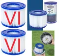 Bestway 60311 Filterkartusche Gr. 6 / VI - Filter LAY-Z-SPA Whirlpool - 2er Set