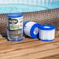Bestway Filterkartuschen 2 x 2 Stück LAY-Z-SPA Xtras Gr.VI 10,6 x 8,0 cm