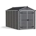 Palram - Canopia Gerätehaus Skylight 1.9 x 3.8 Anthrazit