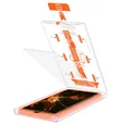 Protectorking Schutzfolie 1x 9H Panzerglas für Samsung Galaxy S25 Edge HD klar Auto Dust Elimina, (1-Stück), Displayschutz, Blassenfreei, Staubfreie, Schmutzfreie Montage