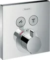 Hansgrohe Thermostat Unterputz ShowerSelect Fertigset 2 Verbraucher Chrom