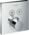 Hansgrohe ShowerSelect S Unterputz-Thermostat für 2 Verbraucher - Chrom...