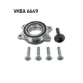 Skf VKBA 6649 Radlagersatz Hinterachse Vorderachse für Audi Audi (faw)