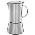 Cilio Espressokocher Aida Edelstahl Transparent Satiniert M (Medium)