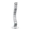 LogiLink KAB0065 Flexibler Kabelkanal Kabelschlauch 800 x 68 mm Silber