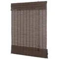 ventanara Raffrollo Bambus Raffrollo Bambusraffrollo Afrika Stil Holzrollo Seitenzugrollo braun 120 cm x 160 cm