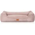 Knuffelwuff Hundebett Olivia Cord XL 105 x 75cm Rosa