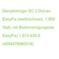 SC 3 Deluxe EasyFix (weiß/schwarz, 1.900 Watt, mit Bodenreinigungsset EasyFix) 1