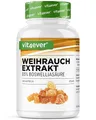 vit4ever Weihrauch Extrakt - 365 Kapseln - Premium: 85% Boswellia-Säure - Hochdosiert mit 1000 mg je Tagesdosis - Echtes indisches Boswellia Serrata - Laborgeprüft - Vegan