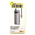 Baseus USB C Hub 7 in 1 Adapter mit 4K@60Hz HDMI, 100W PD, 3 USB-A 3.0 5Gbps, SD/TF Kartenleser, USB Docking Station für iPhone 15, Laptop MacBook...