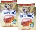 2 x 4 kg Happy Dog NaturCroq (€4,78/kg) Rind & Reis Adult Hundefutter trocken