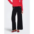 ONLY Anzughose ONLTILDA LIFE 6-BUTTON PANTS JRS NOOS schwarz M (38)