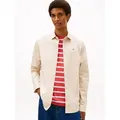 Tommy Jeans Langarmhemd Sabim Stretch Shirt Stretch Hemd, Premium, Slim Fit, mit Elasthan beige S