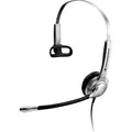 Sennheiser SH 330 On Ear Headset kabelgebunden Stereo Silber, Schwarz Mikrofon-Rauschunterdrückung Telefon
