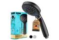 Blumbach Handbrause - Duschkopf Energy Rain, (Hochdruck Duschkopf wassersparend + druckerhöhend), mit 9 außergewöhnlichen Strahlarten