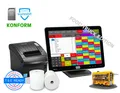 TSE Touch - Kassensystem für Food-Truck, Cafe, Imbiss, Schnellverkauf- Kein ABO