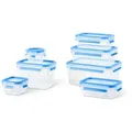 emsa Vorratsdose Clip & Close 7tlg. Kunststoff Blau