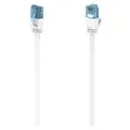 Hama Netzwerkkabel CAT-6a, 10 Gbit/s, U/UTP, 5 m - Weiß