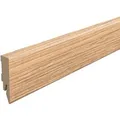 Egger Sockelleiste L667 Kubisch für Fußboden Wildeiche 6 cm Natur