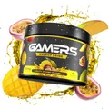 Gamers Only Energy Pulver Mighty Mango Maracuja [MIT KOFFEIN & ZERO ZUCKER ] 40 Portionen | Energy Drink Pulver | Erhöht die Konzentration & Reaktionen | 125MG Koffein & L-Tyrosin