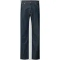 Levi's® Straight Fit Jeans Modell '501®' in Dunkelblau, Größe 32/34