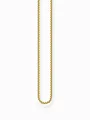 Thomas Sabo KE2227-413-39-L50V Vergoldete Kette im Venezianer Design 1 mm Damen