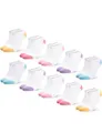 Occulto Damen Sneaker Socken 10er Pack (Modell: Maja) Weiß Mix 39-42