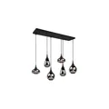 Trio Lumina Pendelleuchte, 40W, 6 x E14, schwarz-chrom (317000632)