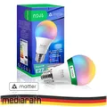 NOUS P3 Smart LED WiFi Matter Bulb Lampe RGB 9 Watt E27 Sockel A60 2700-6500K