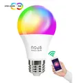 Wifi WLAN Smart Birnen RGB E27, 230V, 9W, 810lm, 2700K - 6500K, NOUS P3