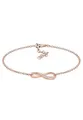 Elli Armband Damen Infinity Symbol Trend mit Zirkonia Kristallen in 925 Sterling Silber Rosévergoldet